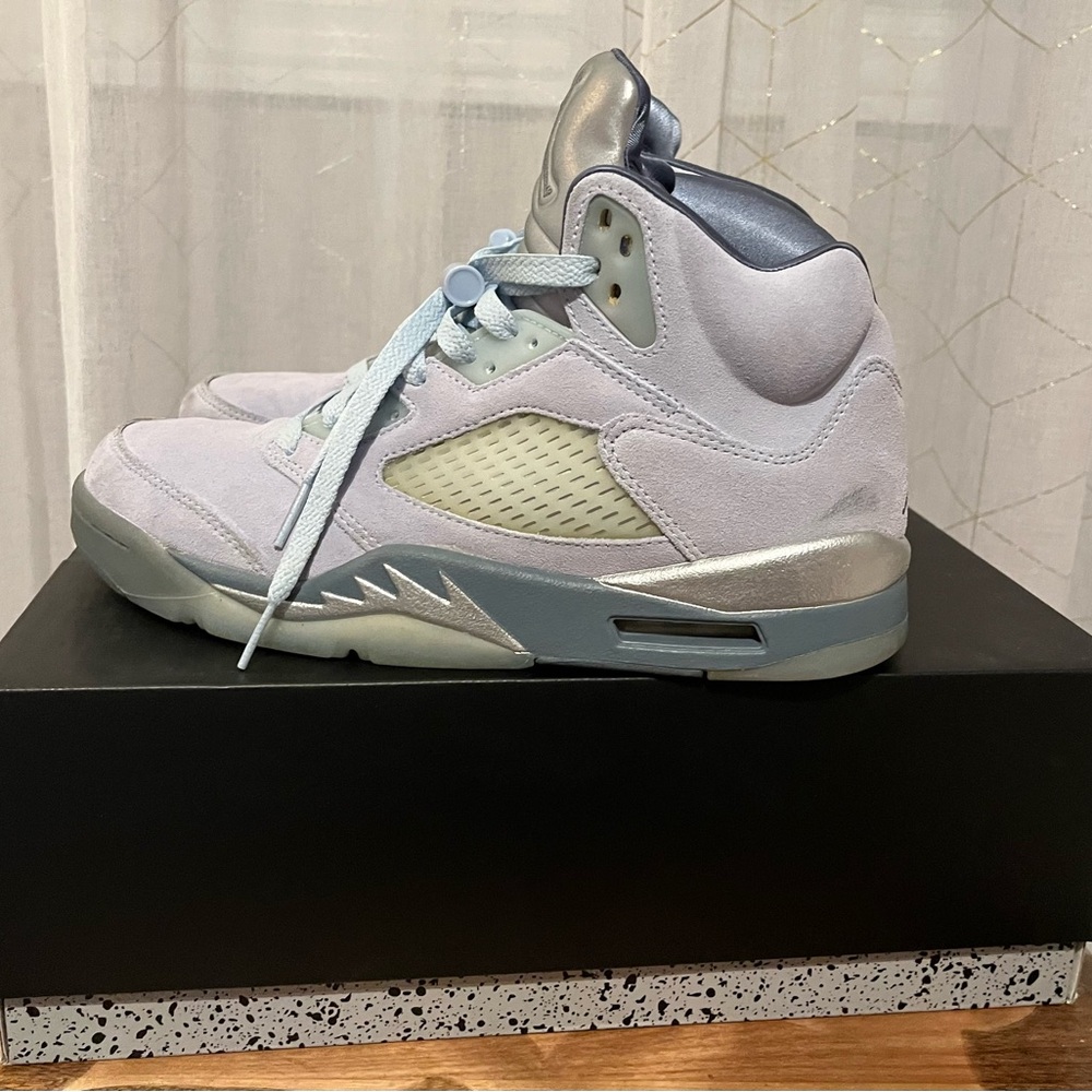 Air Jordan 5 Retro Ice Blue – Women’s Size 9W/7.5Men – Excellent Condition - Picture 3 of 10